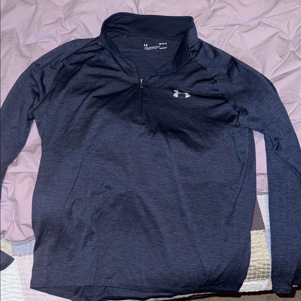 Under Armour Dark Blue Performance Pullover - image 1